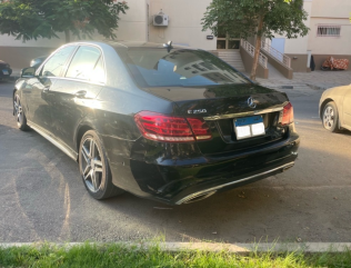 مرسيدس E 250 2015 أسود أوتوماتيك مستعملة للبيع في مدينتى