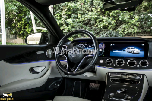 مرسيدس E 300 2021 أسود أوتوماتيك مستعملة للبيع في القاهرة - 10