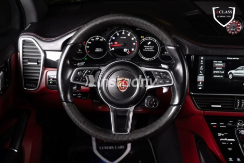 بورش كايين اس 2020 أسود أوتوماتيك مستعملة للبيع في مدينة الشيخ زايد - 9