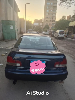 هيونداي إلنترا 1994 أزرق غامق يدوي مستعملة للبيع في المعادى
