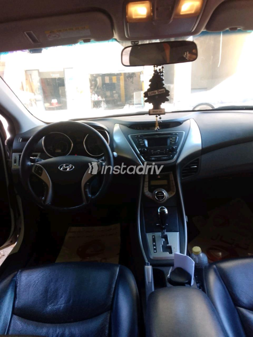 Hyundai Avante 2014 White Automatic Used for Sale in Nasr city - 1
