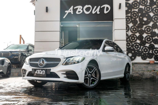 Mercedes C 300 2020 White Automatic Used for Sale in Heliopolis - 1