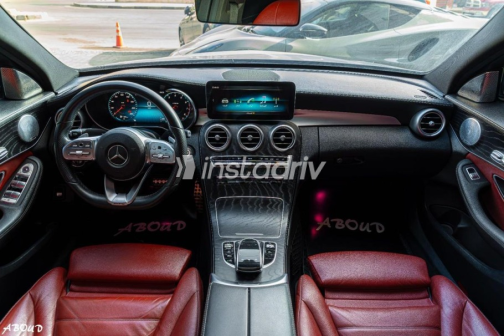 Mercedes C 300 2020 White Automatic Used for Sale in Heliopolis - 7