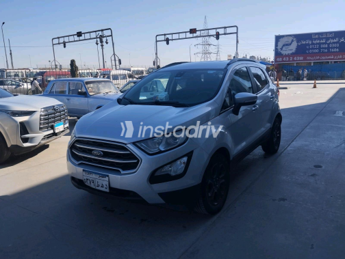 فورد ايكو سبورت 2019 فضي أوتوماتيك مستعملة للبيع في الجيزة - 3