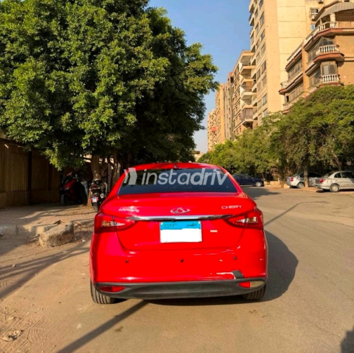 شيرى اريزو 5 2023 أحمر CVT مستعملة للبيع في مدينة نصر - 3