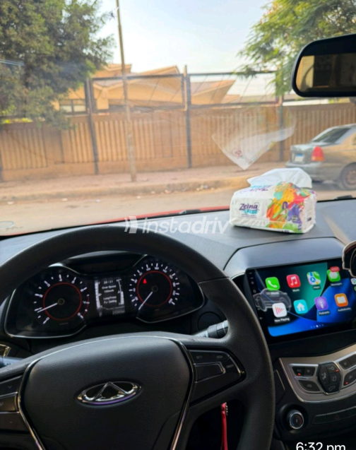 شيرى اريزو 5 2023 أحمر CVT مستعملة للبيع في مدينة نصر - 6