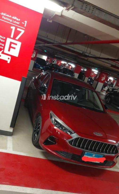 جاك J7 2021 أحمر أوتوماتيك مستعملة للبيع في مدينة نصر - 2