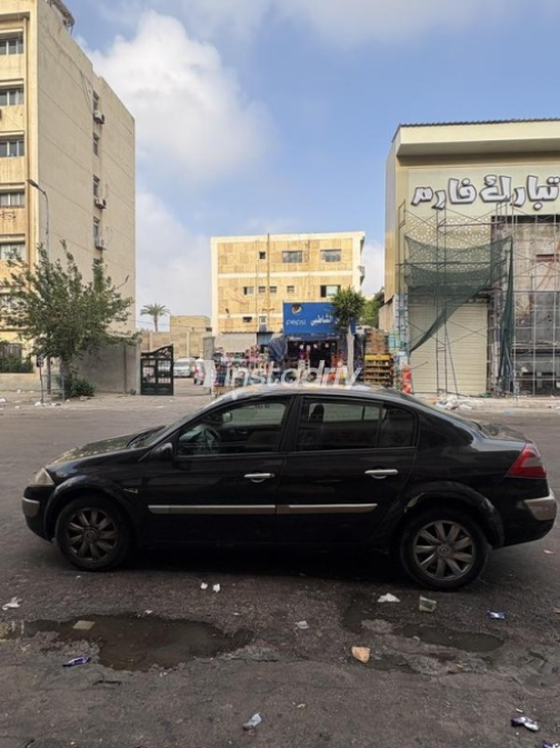 رينو ميجان 2005 أسود أوتوماتيك مستعملة للبيع في الإسكندرية - 2