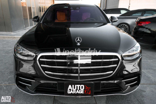 مرسيدس S 500 2021 أسود أوتوماتيك مستعملة للبيع في القاهرة - 2