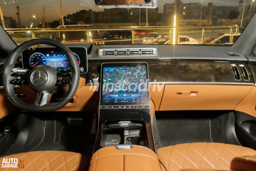 مرسيدس S 500 2021 أسود أوتوماتيك مستعملة للبيع في القاهرة - 5
