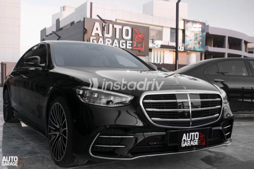 مرسيدس S 500 2021 أسود أوتوماتيك مستعملة للبيع في القاهرة - 7