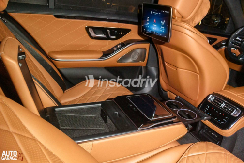 مرسيدس S 500 2021 أسود أوتوماتيك مستعملة للبيع في القاهرة - 8
