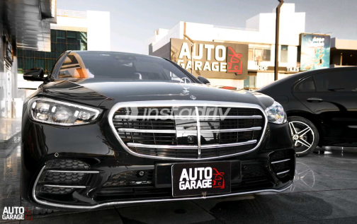 مرسيدس S 500 2021 أسود أوتوماتيك مستعملة للبيع في القاهرة - 10