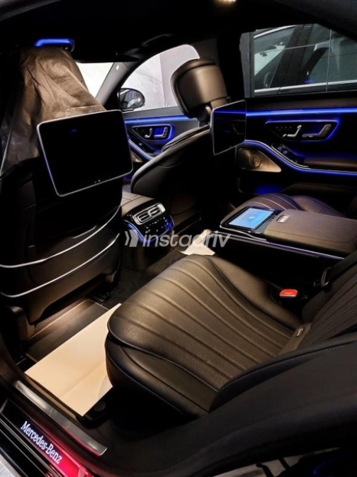 مرسيدس S 450 2023 أسود أوتوماتيك مستعملة للبيع في المهندسين - 9