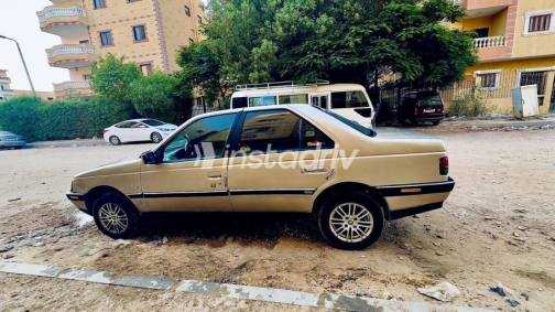 بيجو 405 1996 ذهبي يدوي مستعملة للبيع في مدينة بدر - 5