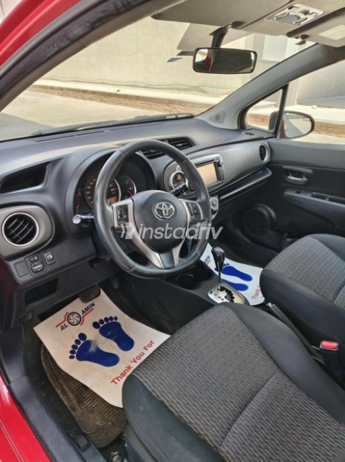 Toyota Yaris 2014 Red Automatic Used for Sale in 6 October - 7