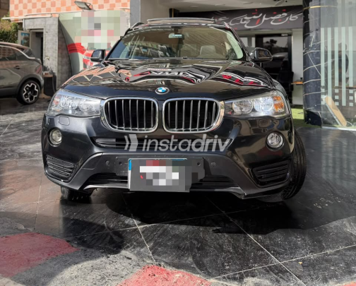 BMW X3 2015 Black Automatic Used for Sale in Giza - 1