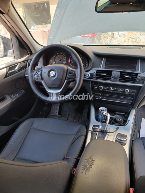 BMW X3 2015 Black Automatic Used for Sale in Giza - 4