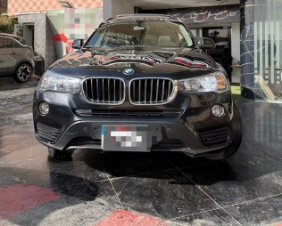 BMW X3 2015 Black Automatic Used for Sale in Giza