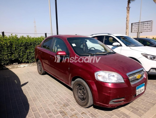 Chevrolet Aveo 2013 Dark Red Automatic Used for Sale in Nasr city - 2