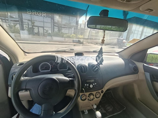 Chevrolet Aveo 2013 Dark Red Automatic Used for Sale in Nasr city - 3