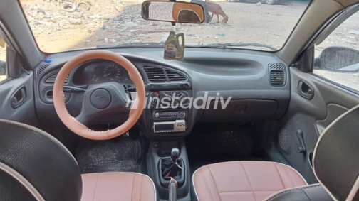 Chevrolet Lanos 2009 White Manual Used for Sale in Cairo - 3