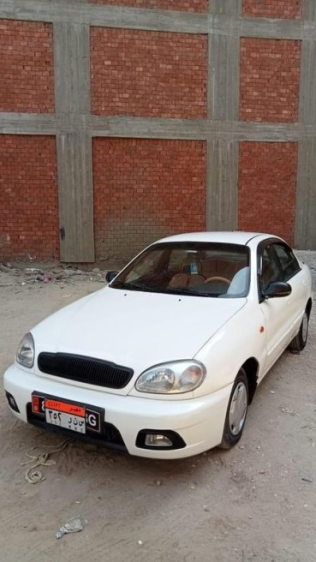 Chevrolet Lanos 2009 White Manual Used for Sale in Cairo