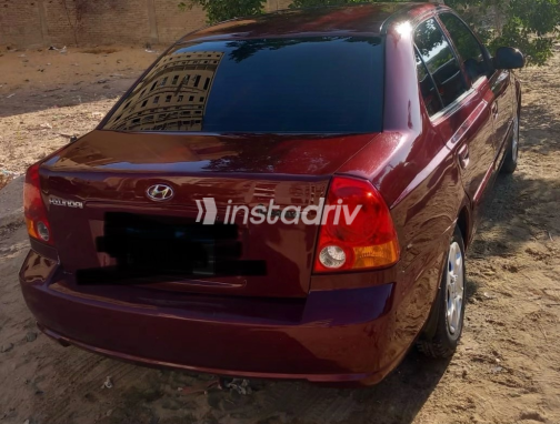 Hyundai Verna 2006 White Manual Used for Sale in Nasr city - 1
