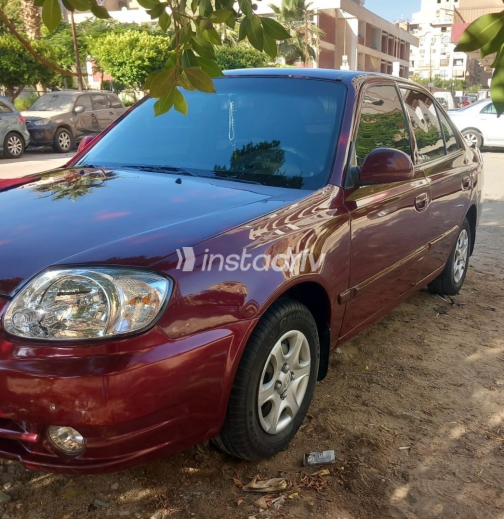 Hyundai Verna 2006 White Manual Used for Sale in Nasr city - 5