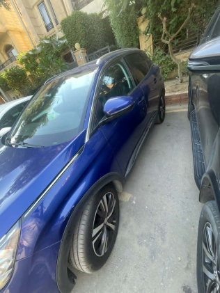 Peugeot 3008 2020 Blue Automatic Used for Sale in Cairo