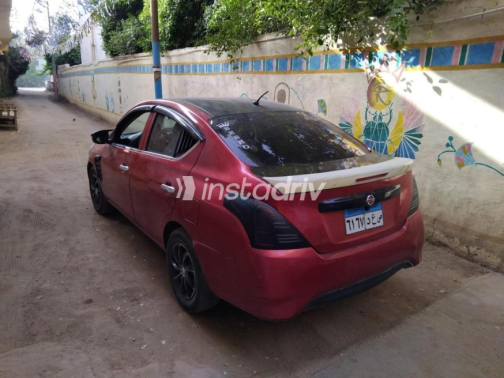 Nissan Sunny 2019 Red Automatic Used for Sale in Luxor - 3