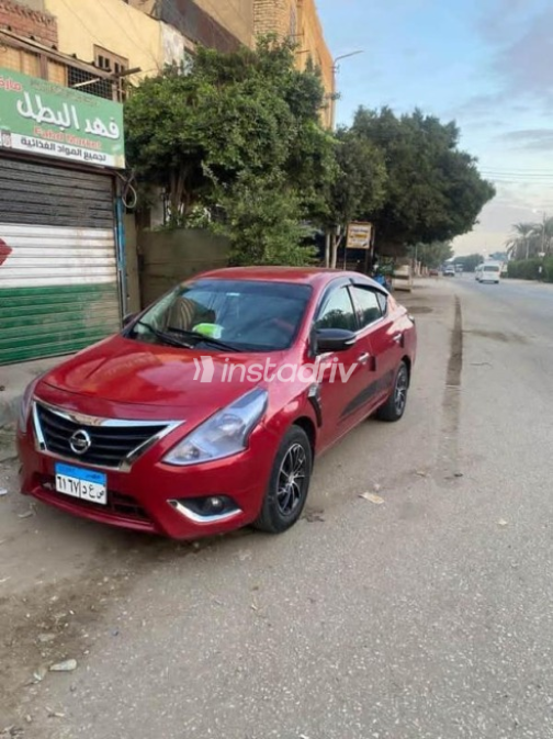 Nissan Sunny 2019 Red Automatic Used for Sale in Luxor - 4