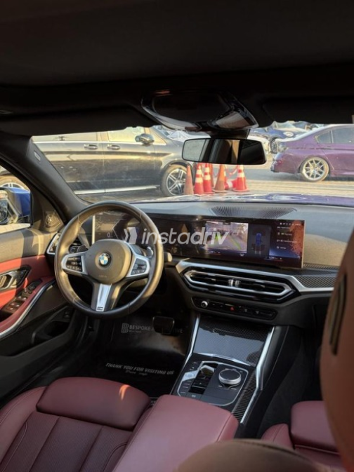 BMW 330 2024 Dark Blue Automatic Used for Sale in Cairo - 2