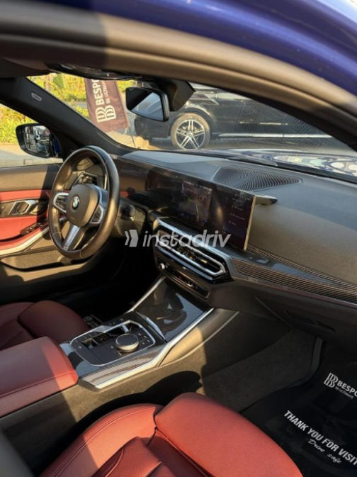 BMW 330 2024 Dark Blue Automatic Used for Sale in Cairo - 6
