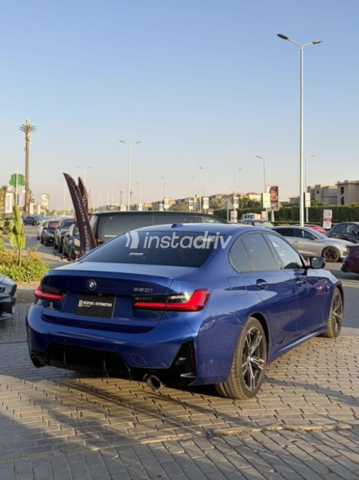 BMW 330 2024 Dark Blue Automatic Used for Sale in Cairo - 7