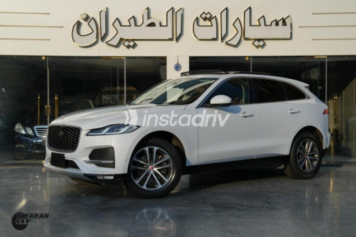 Jaguar F-Pace 2021 White Automatic Used for Sale in Nasr city - 2