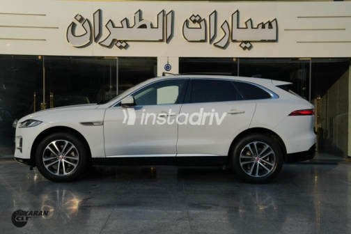 Jaguar F-Pace 2021 White Automatic Used for Sale in Nasr city - 3