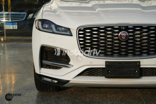 Jaguar F-Pace 2021 White Automatic Used for Sale in Nasr city - 4