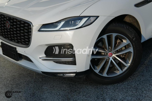Jaguar F-Pace 2021 White Automatic Used for Sale in Nasr city - 5