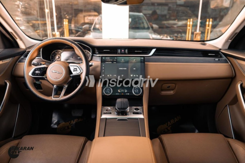 Jaguar F-Pace 2021 White Automatic Used for Sale in Nasr city - 10