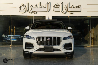 Jaguar F-Pace 2021 White Automatic Used for Sale in Nasr city