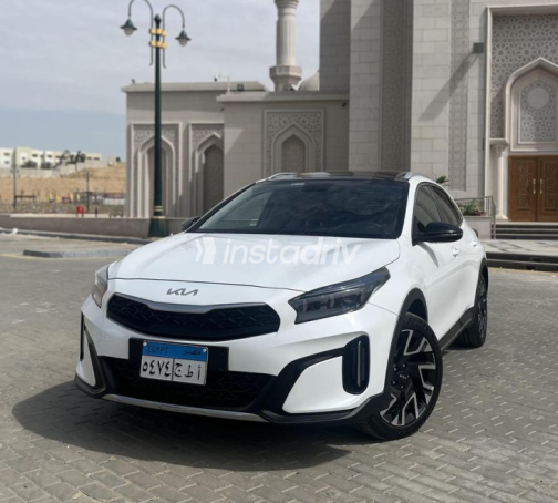 Kia Xceed 2024 White Automatic Used for Sale in Mokattam - 4