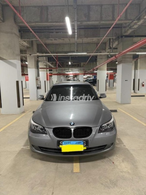 BMW 525 2008 Silver Automatic Used for Sale in Nasr city - 1
