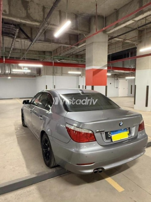 BMW 525 2008 Silver Automatic Used for Sale in Nasr city - 3