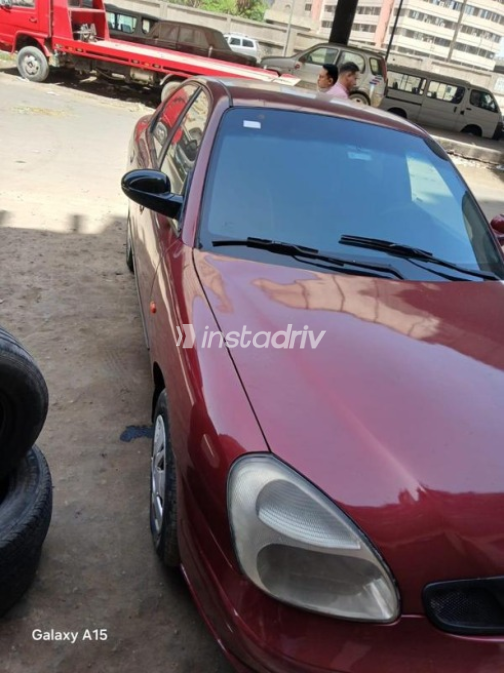 Daewoo Nubira 2 2001 Dark Red Manual Used for Sale in Cairo - 3