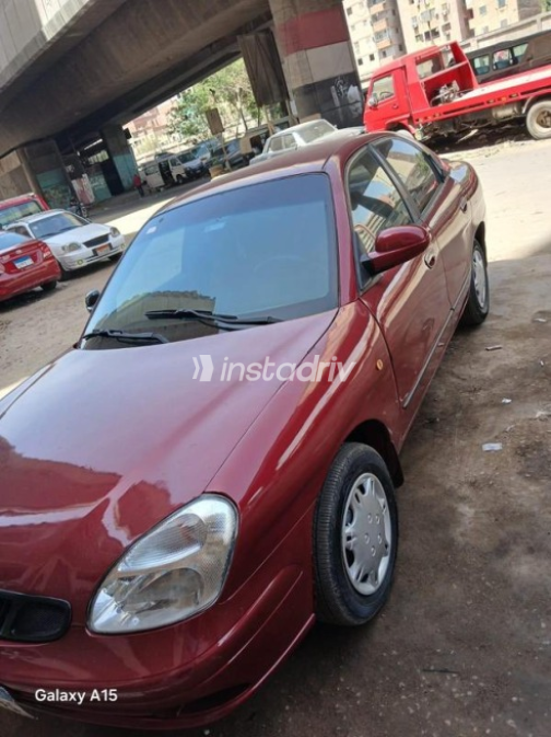 Daewoo Nubira 2 2001 Dark Red Manual Used for Sale in Cairo - 5