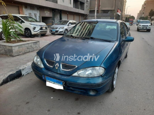 Renault Megane 2001 Dark Blue Automatic Used for Sale in Obour City - 1