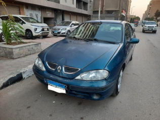 Renault Megane 2001 Dark Blue Automatic Used for Sale in Obour City