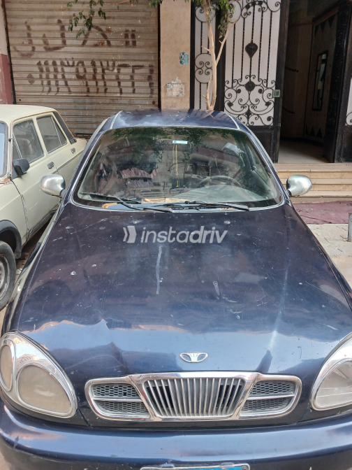 Daewoo Lanos 2008 White Manual Used for Sale in Helwan - 6
