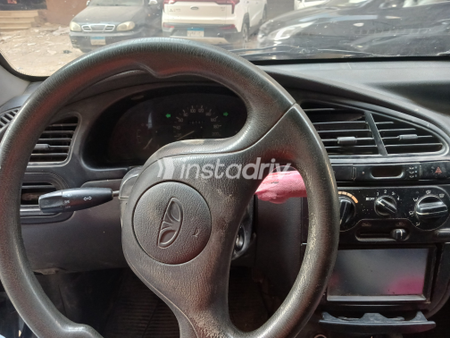 Daewoo Lanos 2008 White Manual Used for Sale in Helwan - 9